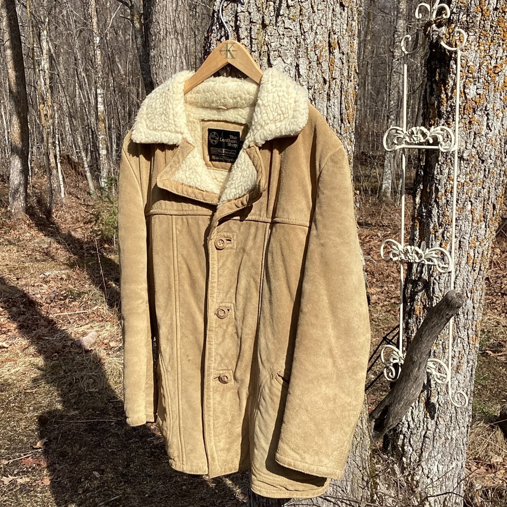 🎅 Vintage Christmas Zip Up Cardigan  Distressed Sz Med YARNWORKS - Picture 5 of 12